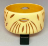 BB602 wide corn pierced bakelite bangle